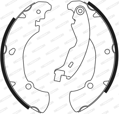 Ferodo Remschoen set FSB555