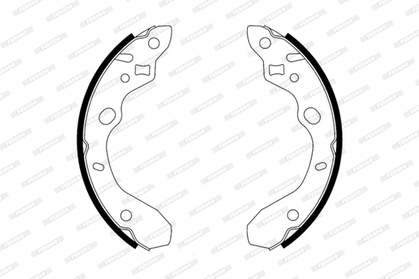 Ferodo Remschoen set FSB573