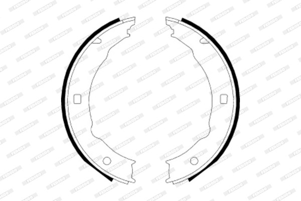 Ferodo Remschoen set FSB623