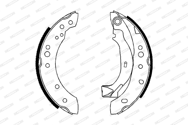 Ferodo Remschoen set FSB626