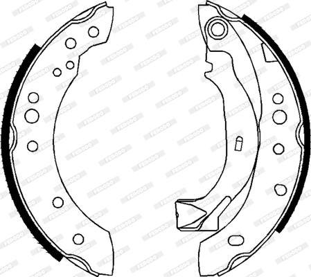 Ferodo Remschoen set FSB626