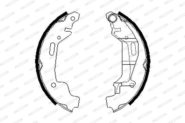 Ferodo Remschoen set FSB632