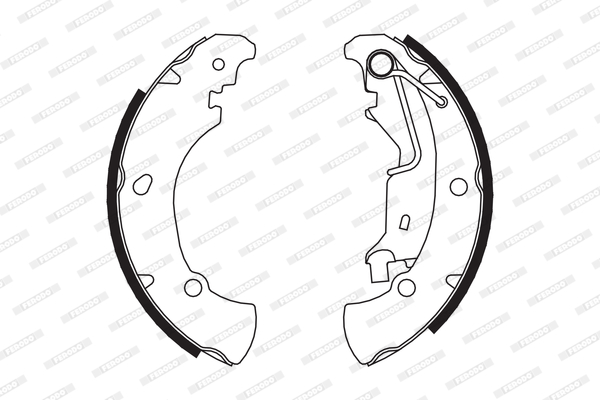 Ferodo Remschoen set FSB656