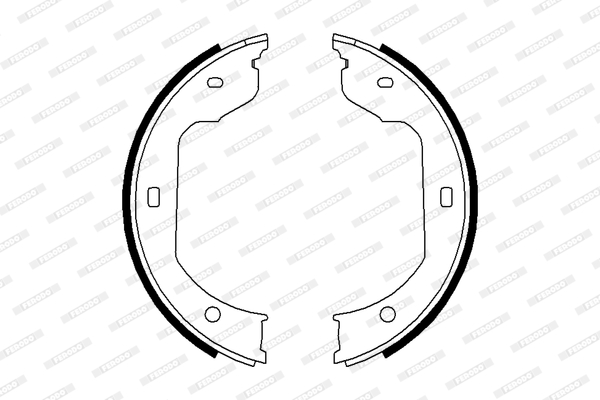 Ferodo Remschoen set FSB668
