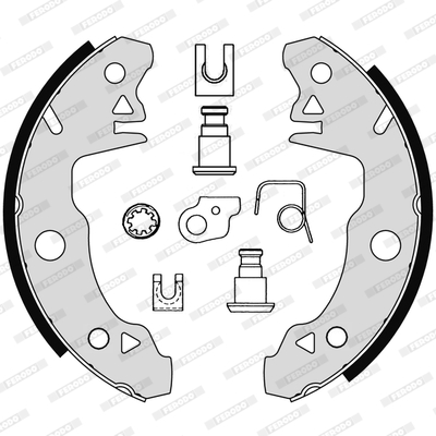 Ferodo Remschoen set FSB72