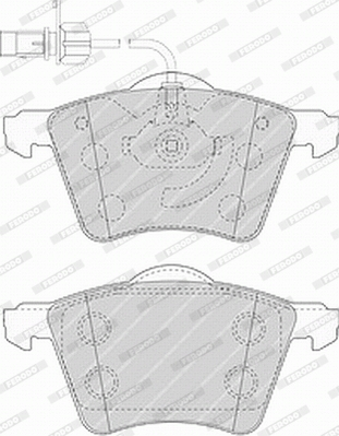 Ferodo Remblokset FVR1484