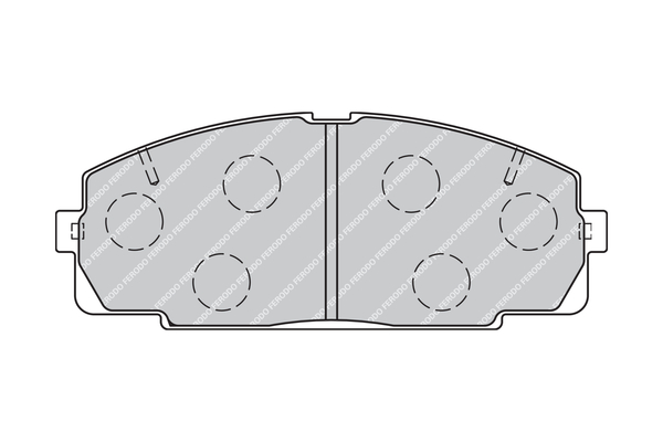 Ferodo Remblokset FVR1884