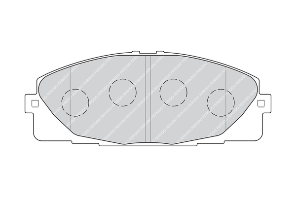 Ferodo Remblokset FVR4327
