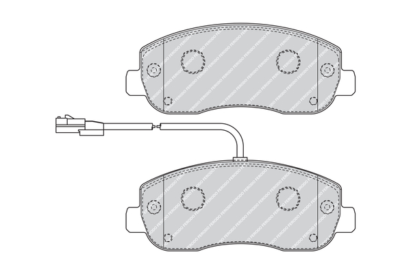 Ferodo Remblokset FVR4347