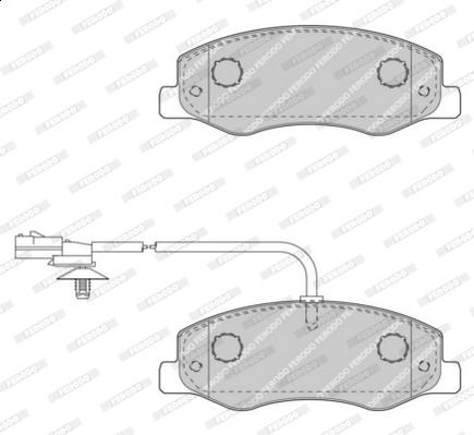 Ferodo Remblokset FVR4349