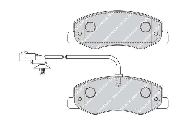 Ferodo Remblokset FVR4349