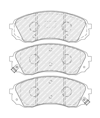 Ferodo Remblokset FVR5115
