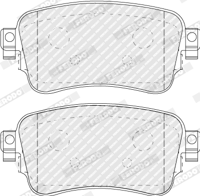 Ferodo Remblokset FVR5120