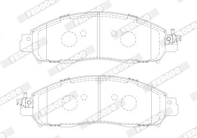 Ferodo Remblokset FVR5284