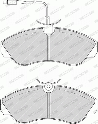 Ferodo Remblokset FVR968