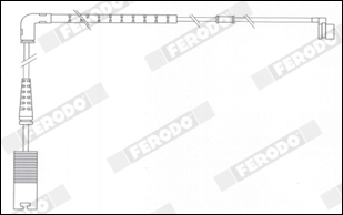 Ferodo Slijtage indicator FWI349