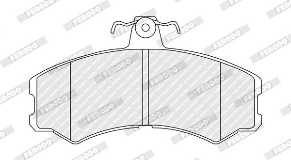 Ferodo Remblokset FDB4225
