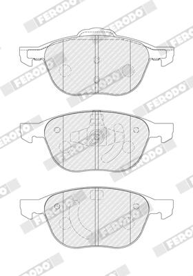 Ferodo Remblokset FDB4319