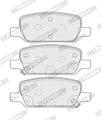 Ferodo Remblokkenset, schijfrem FDB5258