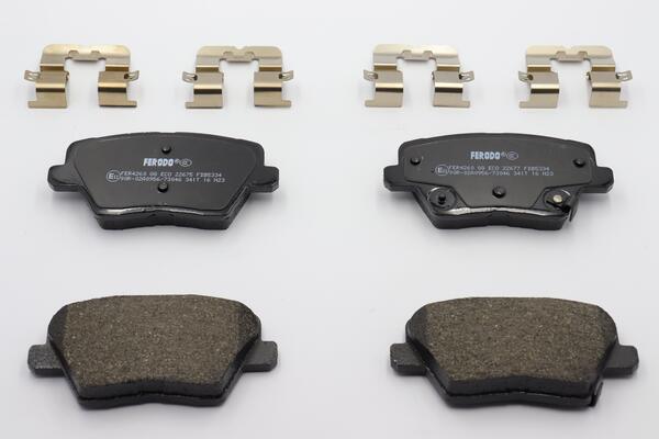 Ferodo Remblokkenset, schijfrem FDB5334