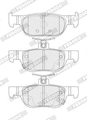 Ferodo Remblokkenset, schijfrem FDB5376