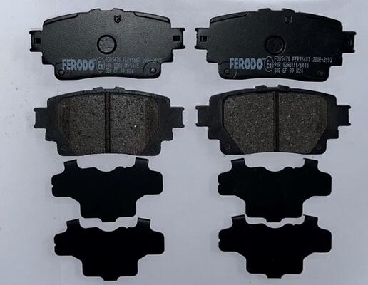 Ferodo Remblokkenset, schijfrem FDB5470