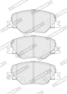 Ferodo Remblokkenset, schijfrem FDB5522