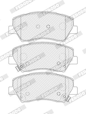 Ferodo Remblokkenset, schijfrem FDB5532