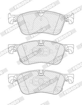 Ferodo Remblokkenset, schijfrem FDB5534