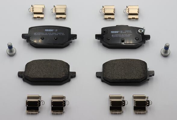 Ferodo Remblokkenset, schijfrem FDB5535