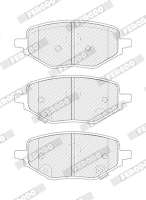 Ferodo Remblokkenset, schijfrem FDB5562