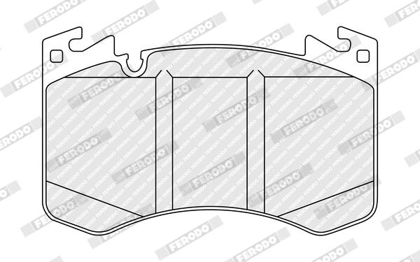 Ferodo Remblokkenset, schijfrem FDB5566