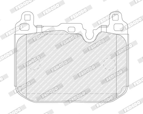 Ferodo Remblokkenset, schijfrem FDB5572