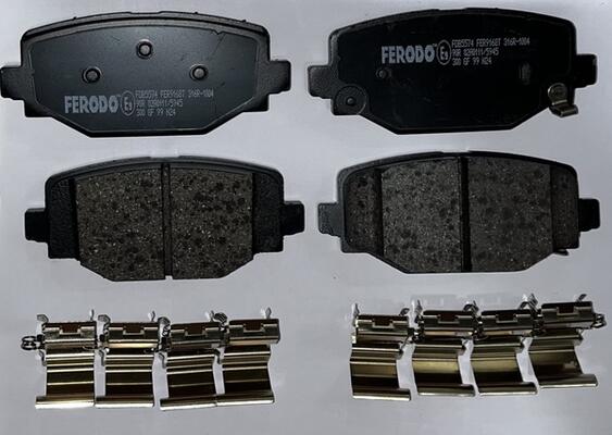 Ferodo Remblokkenset, schijfrem FDB5574