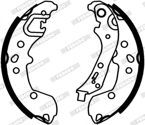 Ferodo Remschoenset FSB4328