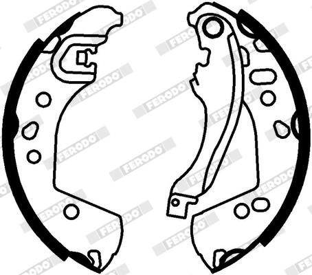 Ferodo Remschoenset FSB4336
