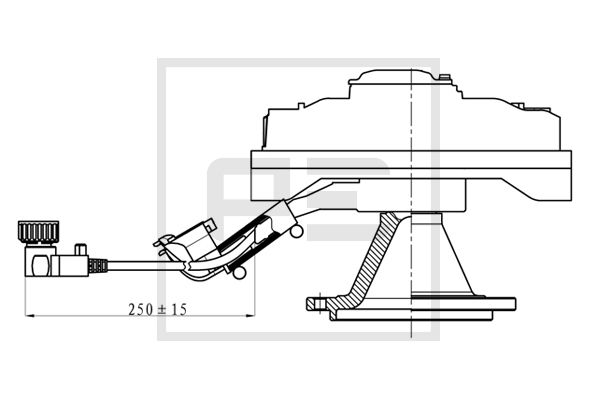 Pe Automotive Visco-koppeling 010.342-00A