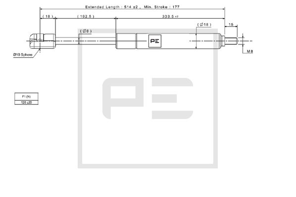 Pe Automotive Gasveer 010.443-00A