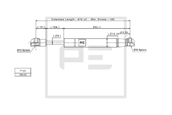 Pe Automotive Gasveer 030.357-00A