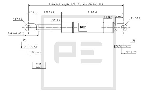 Pe Automotive Gasveer 080.084-00A