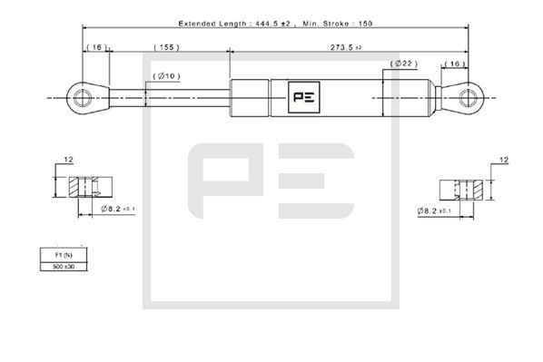 Pe Automotive Gasveer 080.088-00A