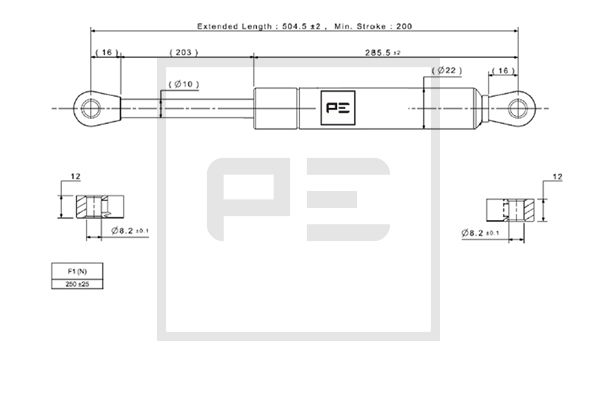 Pe Automotive Gasveer 080.089-00A