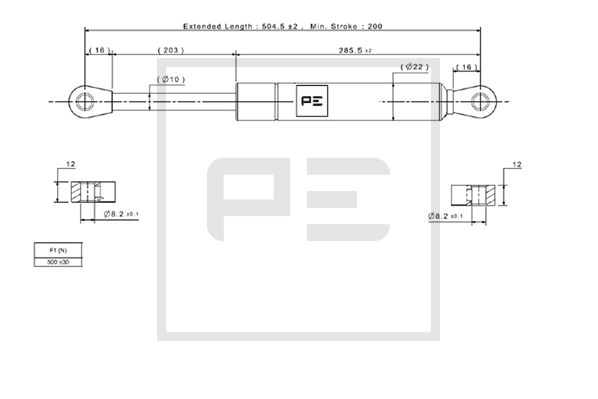 Pe Automotive Gasveer 080.090-00A