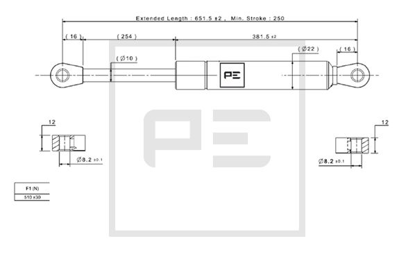Pe Automotive Gasveer 080.092-00A
