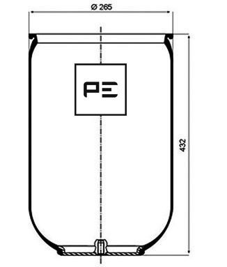 Veerbalg Pe Automotive 084.041-70A