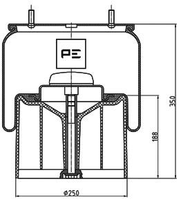 Veerbalg Pe Automotive 084.059-74A