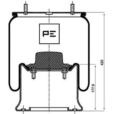 Veerbalg Pe Automotive 084.101-72A