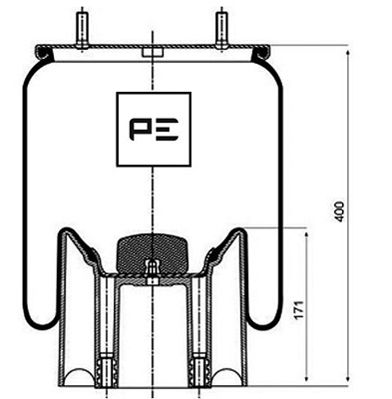 Veerbalg Pe Automotive 084.105-72A