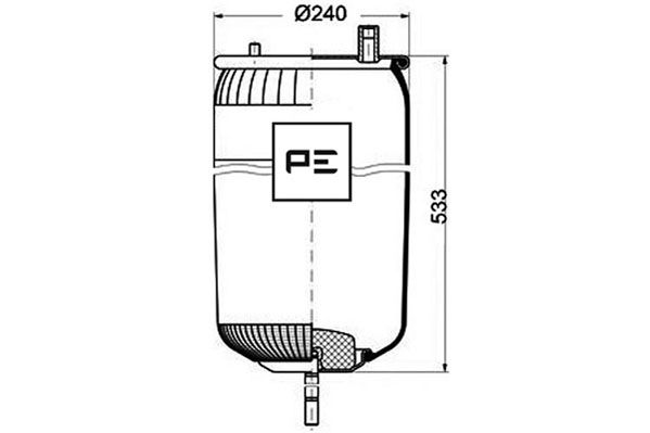 Veerbalg Pe Automotive 084.120-71A