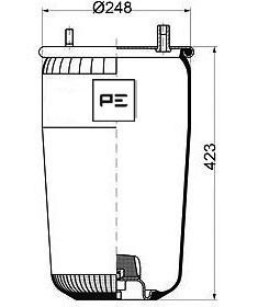 Veerbalg Pe Automotive 084.125-71A